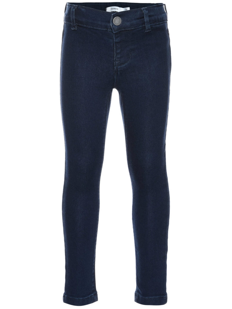 Tera Skinny Denim Jeans Mini Dark Blue Denim Name it