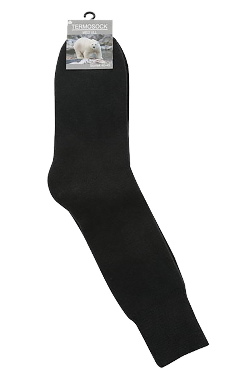Thermal Sock With Wool Black