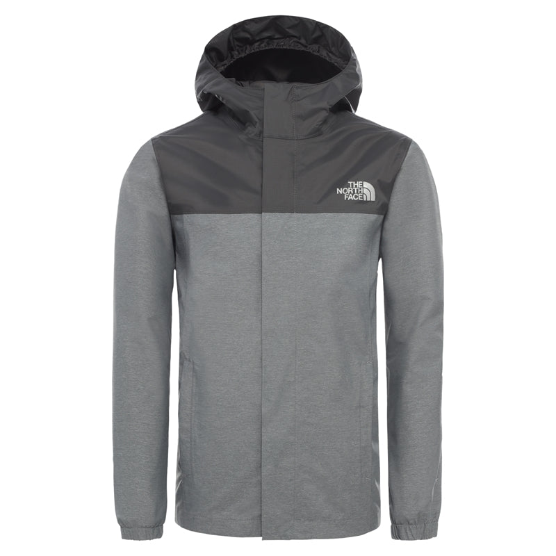 The North Face Resolve Reflective Shell Jacket Junior Grey - The North Face