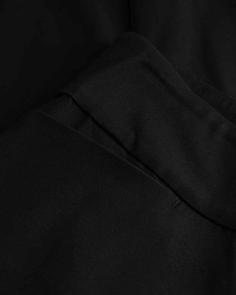 Thea Straight LL Trousers Women Black | Smilebutiken - LauRie
