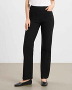 Thea Straight ML Pants Women Black | Smilebutiken - LauRie