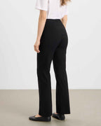 Thea Straight ML Pants Women Black | Smilebutiken - LauRie