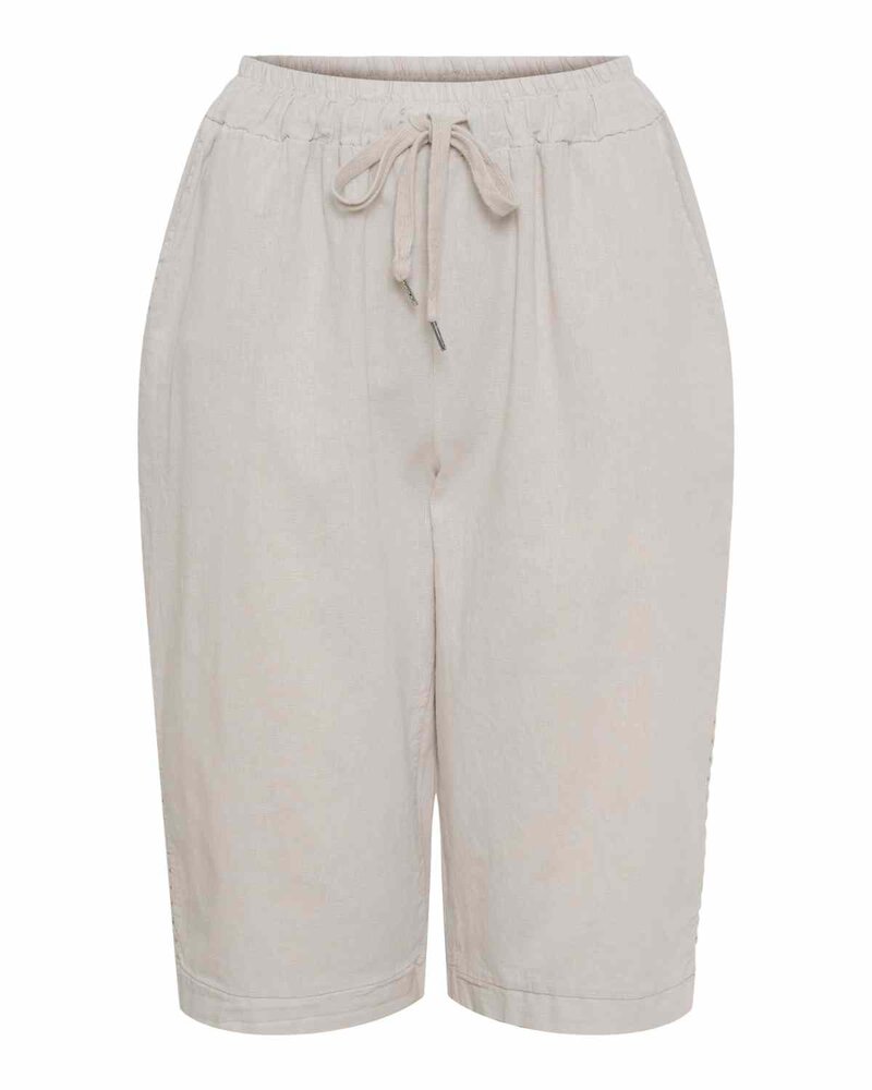 Thilde Långa Shorts Dam Beige | Smilebutiken - Marta du Chateau