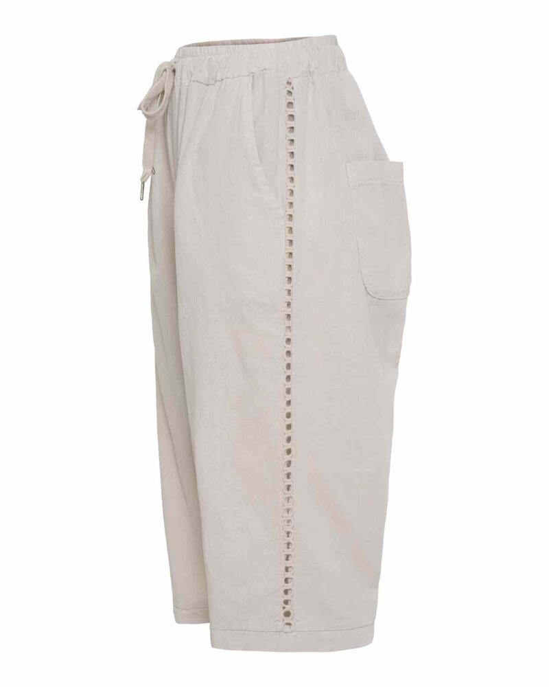 Thilde Långa Shorts Dam Beige | Smilebutiken - Marta du Chateau