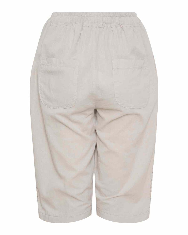 Thilde Långa Shorts Dam Beige | Smilebutiken - Marta du Chateau