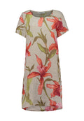 Tinaa Dress Women Beige | Smilebutiken - Zabaione