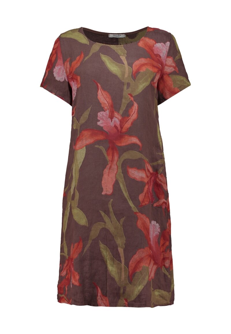 Tinaa Dress Women Coffee | Smilebutiken - Zabaione
