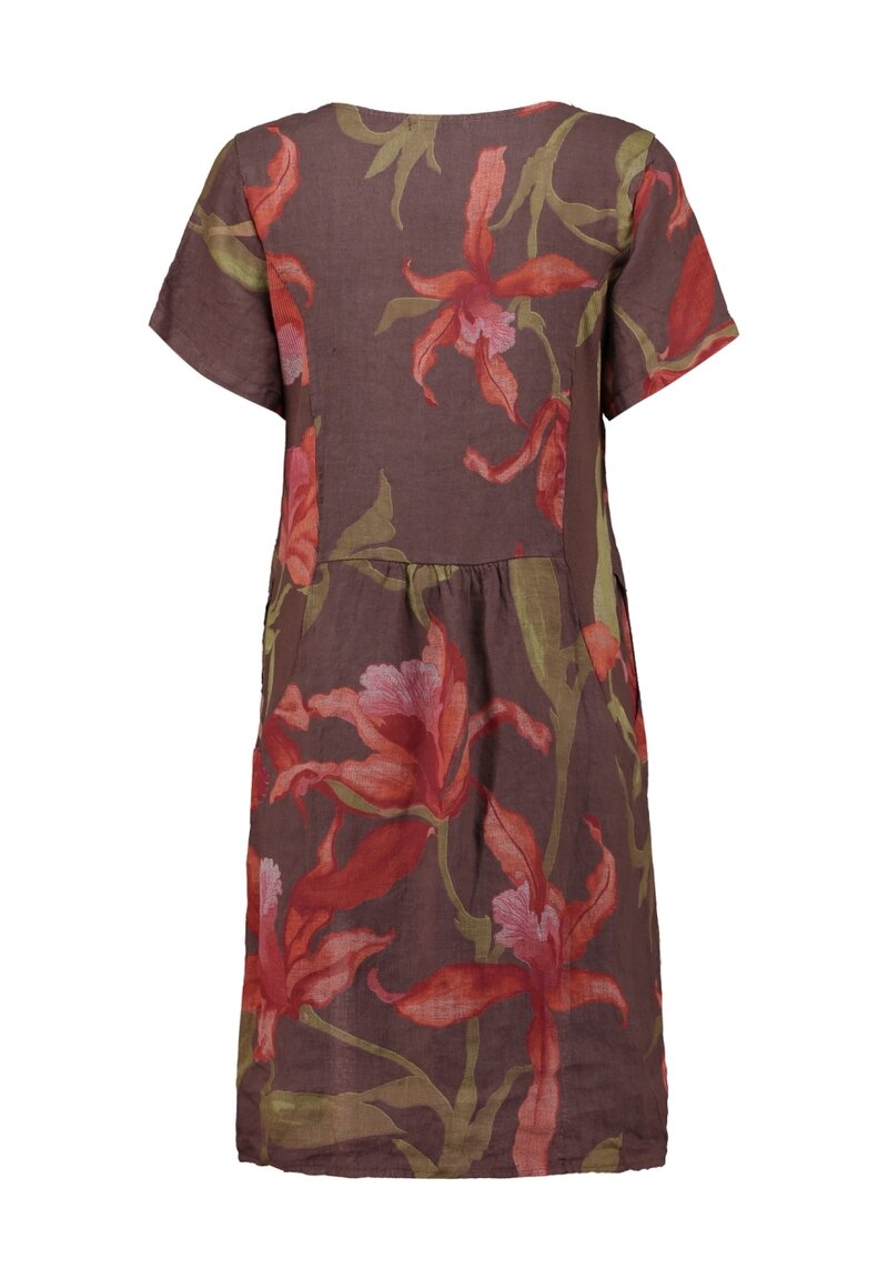 Tinaa Dress Women Coffee | Smilebutiken - Zabaione