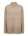 Tonja 22 Pullover Dam Timber Wolf Melange | Smilebutiken - Wasabiconcept