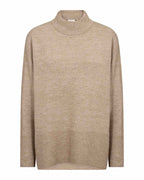 Tonja 22 Pullover Dam Timber Wolf Melange | Smilebutiken - Wasabiconcept