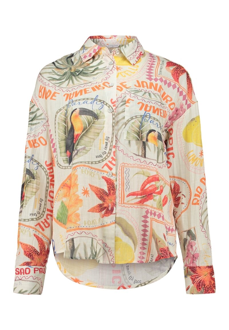 Topicana Shirt Blouse Women Tropicana | Smilebutiken - Zabaione