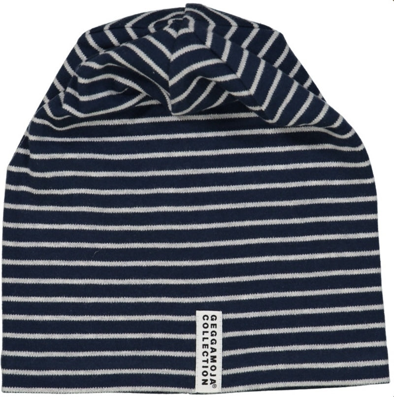 Topline Organic Cotton Hat Navy Grey Geggamoja