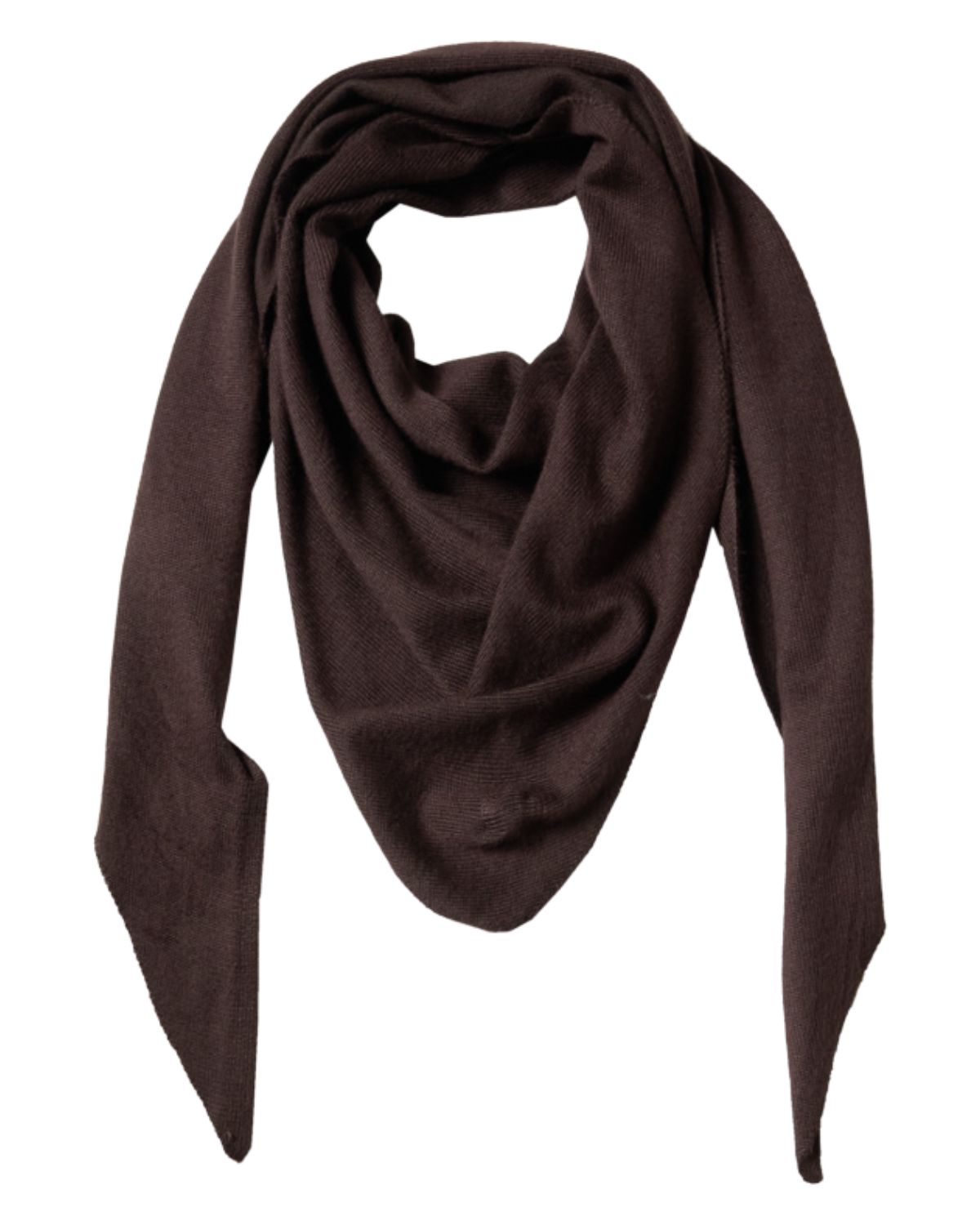 Tora Triangel Scarf Dam Brun Truffle Brown | Smilebutiken - Cecil