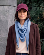 Tora Triangel Scarf Dam Ljusblå North Blue | Smilebutiken - Cecil