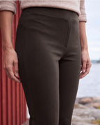 Toronto Bootcut Byxa Dam Brun Truffel Brown | Smilebutiken - Cecil