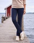 Toronto Bootcut Byxa Dam Mörkblå Urban Dark Blue | Smilebutiken - Cecil