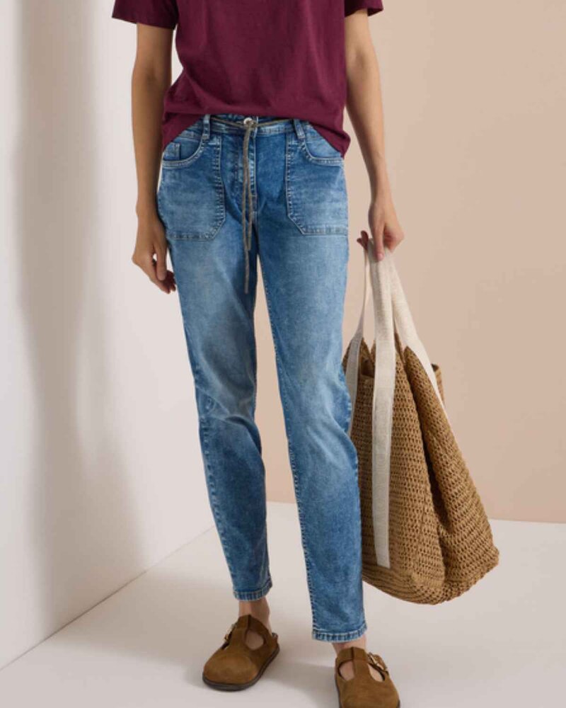 Tracy Jeans Dam Light Blue Wash | Smilebutiken - Cecil