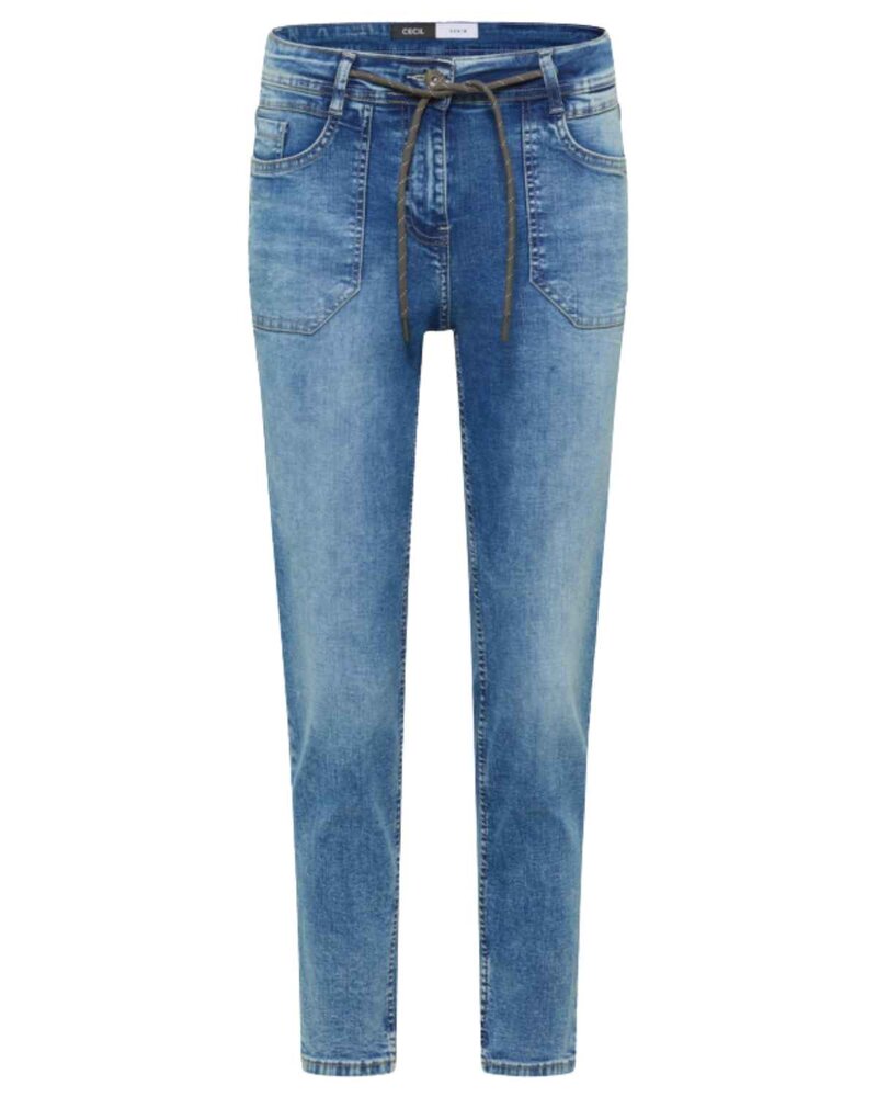 Tracy Jeans Dam Light Blue Wash | Smilebutiken - Cecil