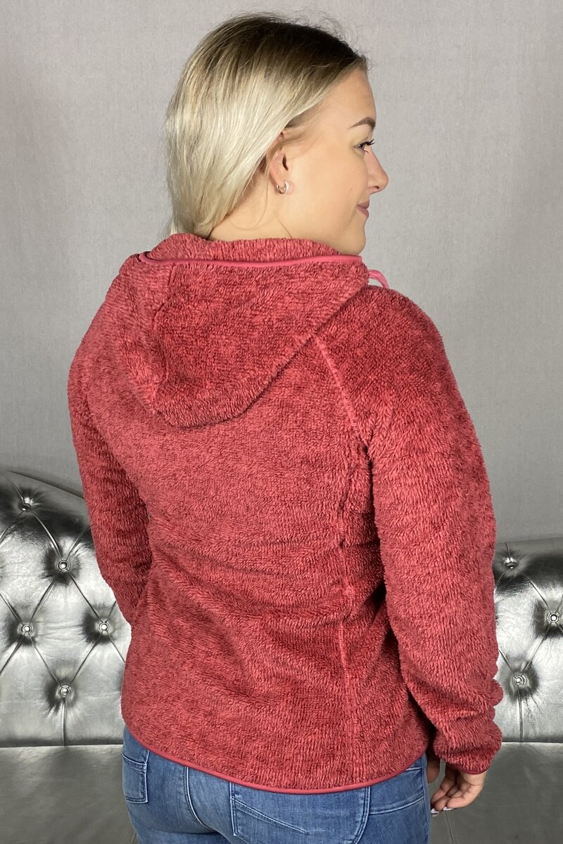 True North Softpile Jacket Women Berry Melange - True North
