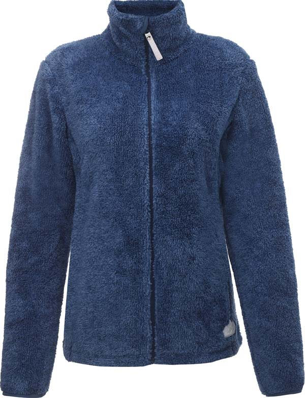 Softpilejacka Junior Mid Blue Melange - True North