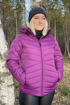 Tuxer Ally Winter Jacket Women Lilac - Tuxer