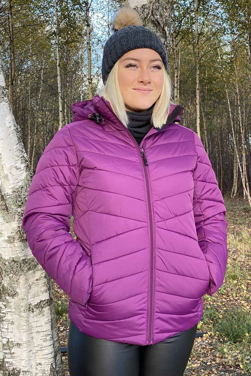Tuxer Ally Winter Jacket Women Lilac - Tuxer