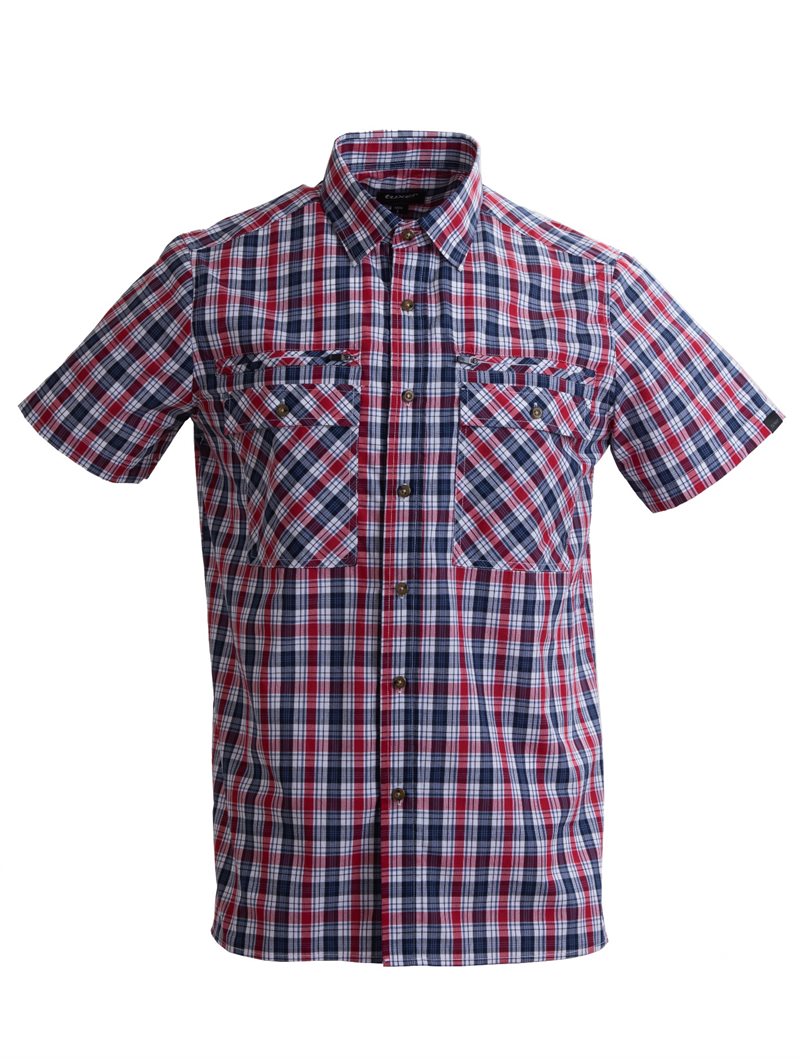 Tuxer Arizona Short Sleeve Shirt Men Red - Tuxer