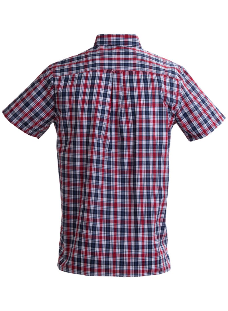 Tuxer Arizona Short Sleeve Shirt Men Red - Tuxer
