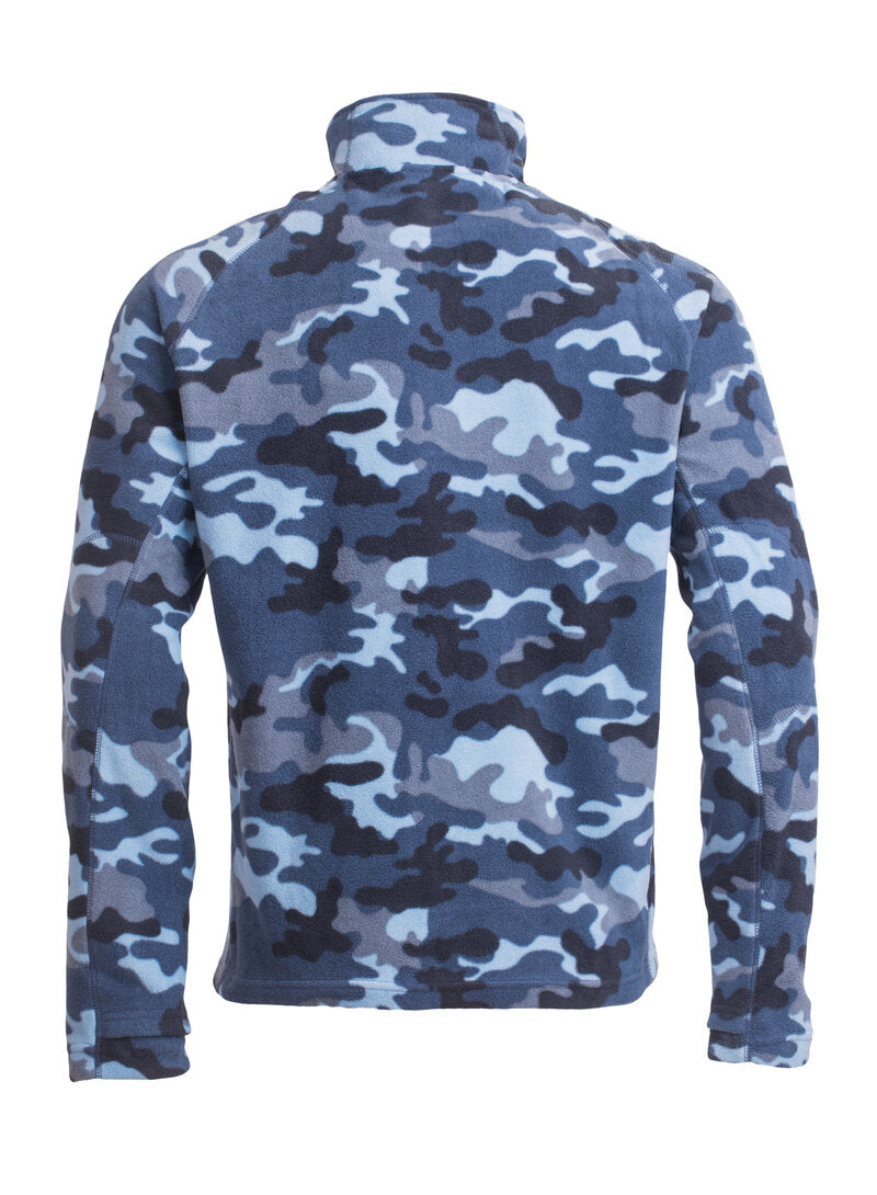 Dogge Fleece Jacket Men's Grey Camo Tuxer