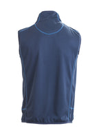 Draft Fleece Vest Men Midnight Blue Tuxer