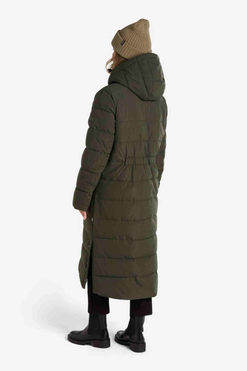 Ellen Parkas Dam Dark Olive Tuxer