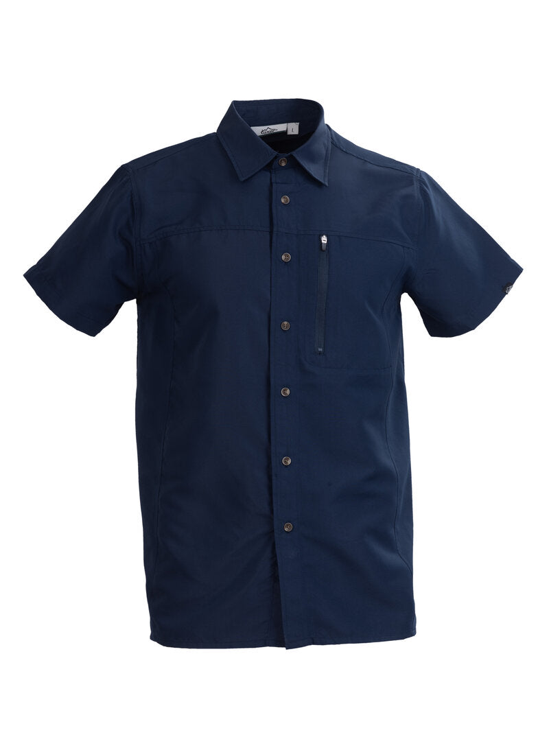 Field Funktionsskjorta Herr Dark Navy Tuxer