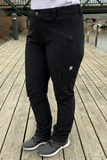 Tuxer Flexi Outdoor Trousers Women Black - Tuxer