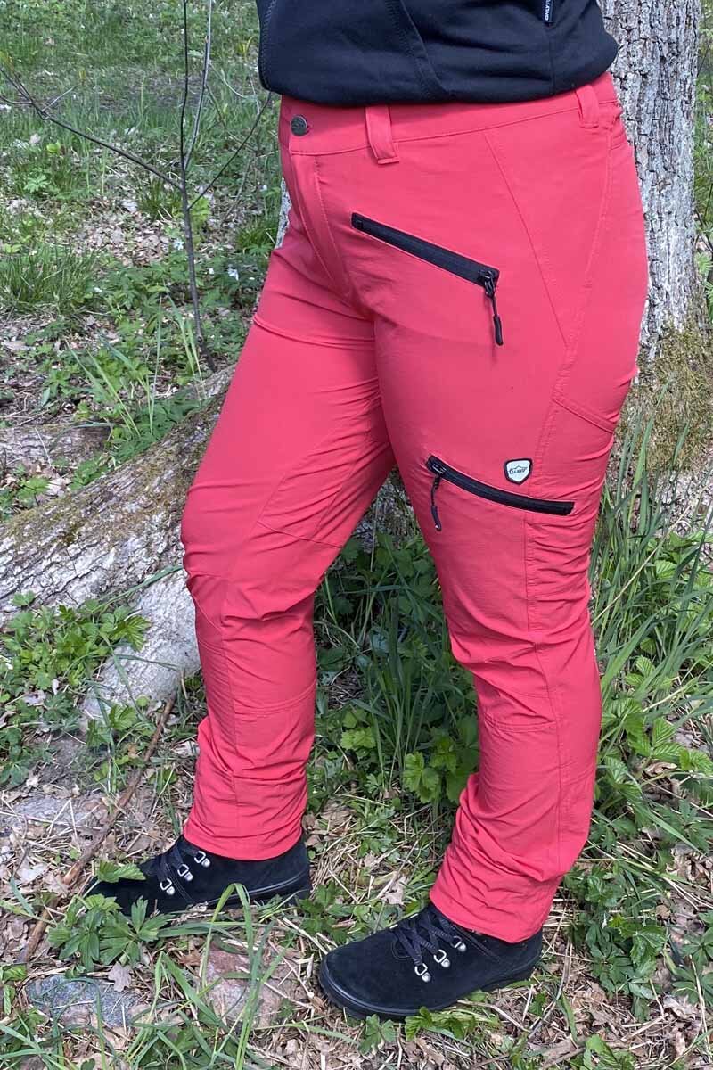 Tuxer Flexi Outdoor Trousers Women Molten Red - Tuxer