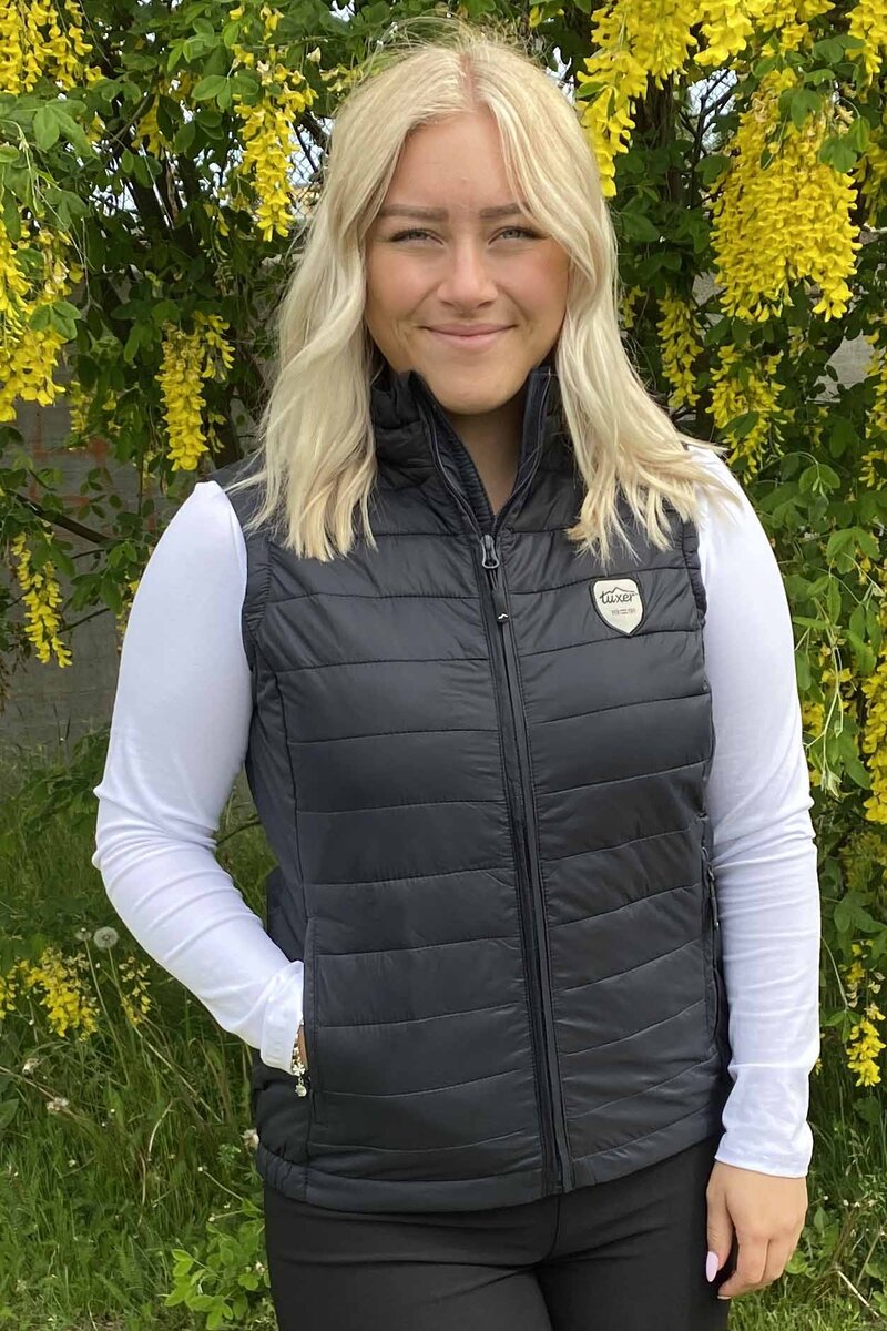 Geilo Lättviktsväst Dam Black - Tuxer