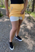 Hollie Stretch Skort Dam Mango - Tuxer