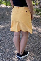 Hollie Stretch Skort Dam Mango - Tuxer
