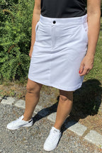 Tuxer Hollie Stretch Skort Women Off-white - Tuxer