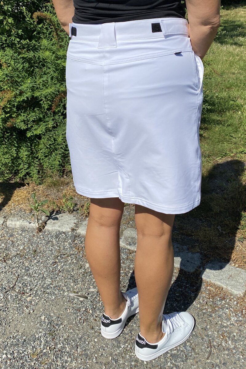 Tuxer Hollie Stretch Skort Women Off-white - Tuxer