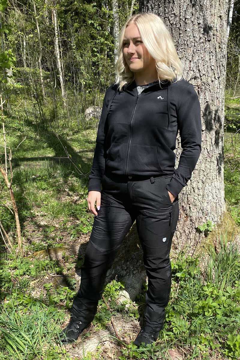 Tuxer Hunter Outdoor Trousers Women Black - Tuxer