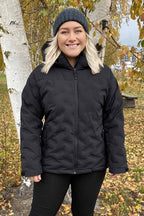 Tuxer Malia Lined Jacket Women Black - Tuxer