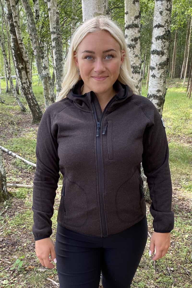Tuxer Pretty Fleece Jacket Women Grey Bear - Tuxer