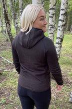 Tuxer Pretty Fleece Jacket Women Grey Bear - Tuxer