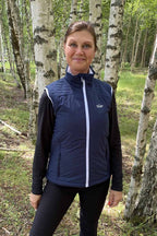 Tuxer Sanna Lightweight Vest Women Dark Navy - Tuxer
