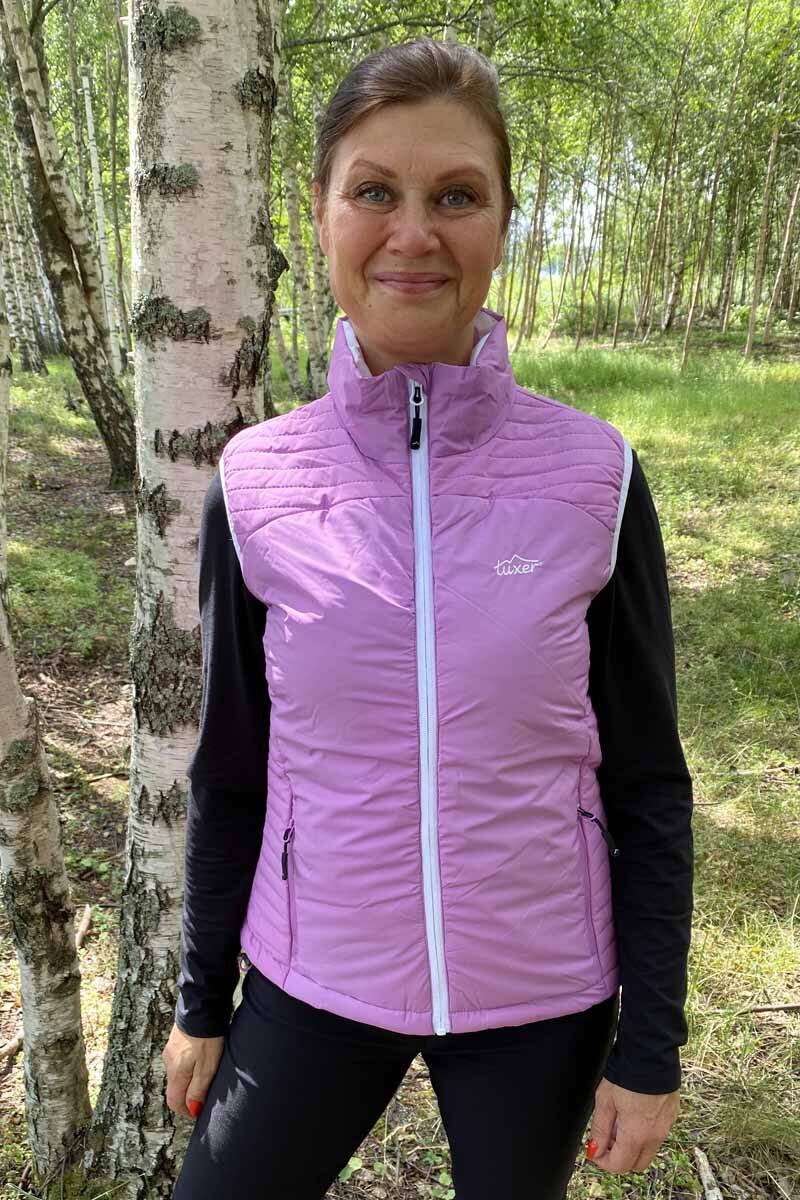 Tuxer Sanna Lightweight Vest Women Lupine - Tuxer