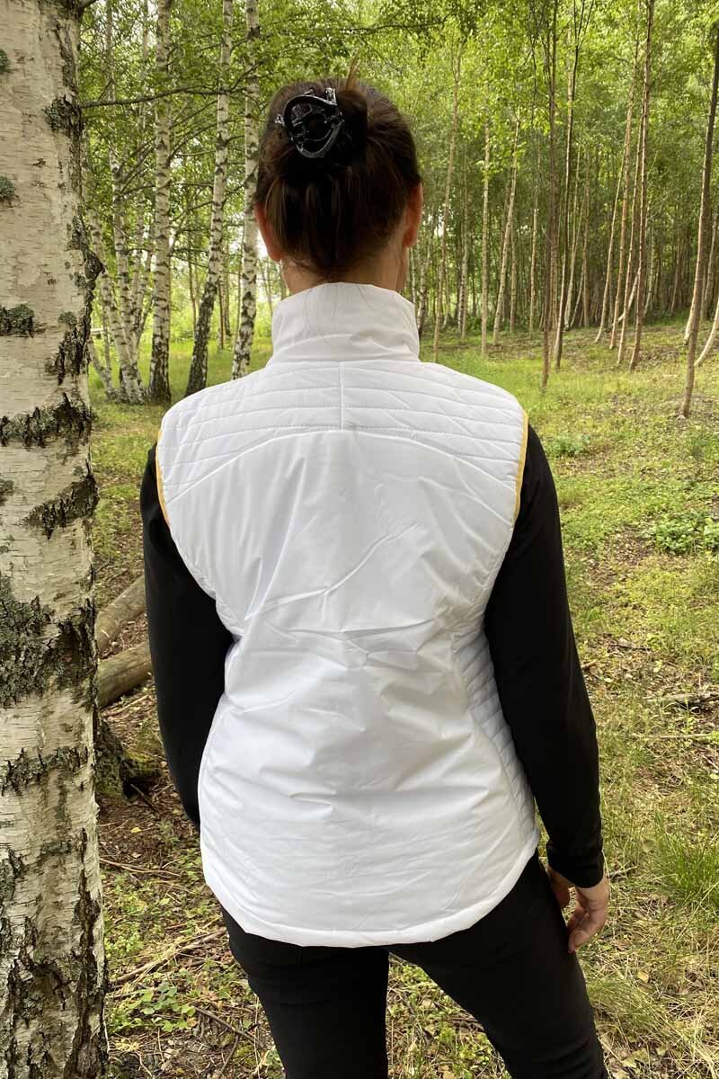Tuxer Sanna Lightweight Vest Women Offwhite - Tuxer