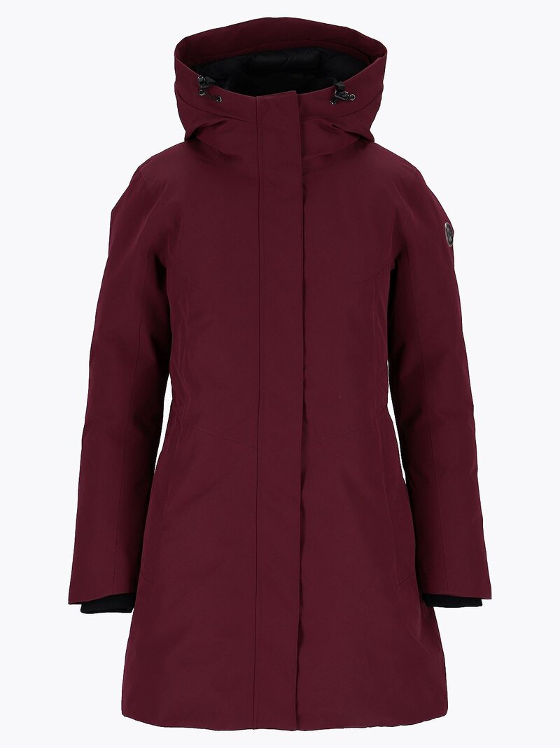 Aurora Parka Women Dark Burgundy Twentyfour