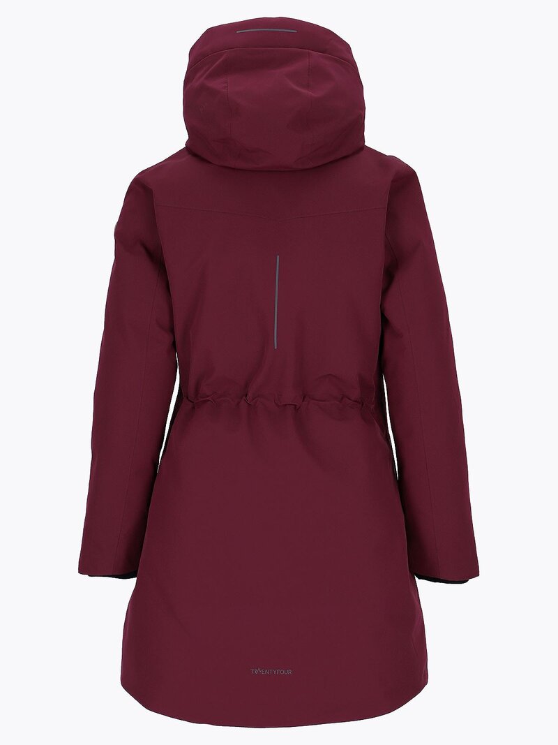 Aurora Parka Women Dark Burgundy Twentyfour