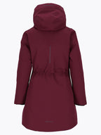 Aurora Parka Women Dark Burgundy Twentyfour