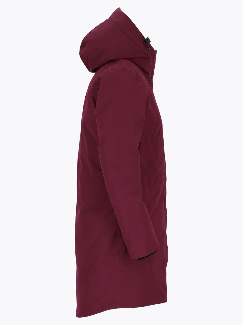 Aurora Parka Women Dark Burgundy Twentyfour
